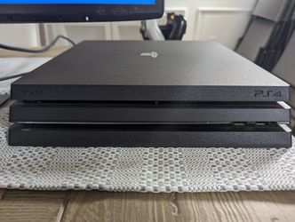 PlayStation 4 PRO - 1 TB - Two Controllers w/ Charging Station, Controller Paddles