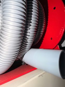 30 ft vacuum hose reel / hose combo