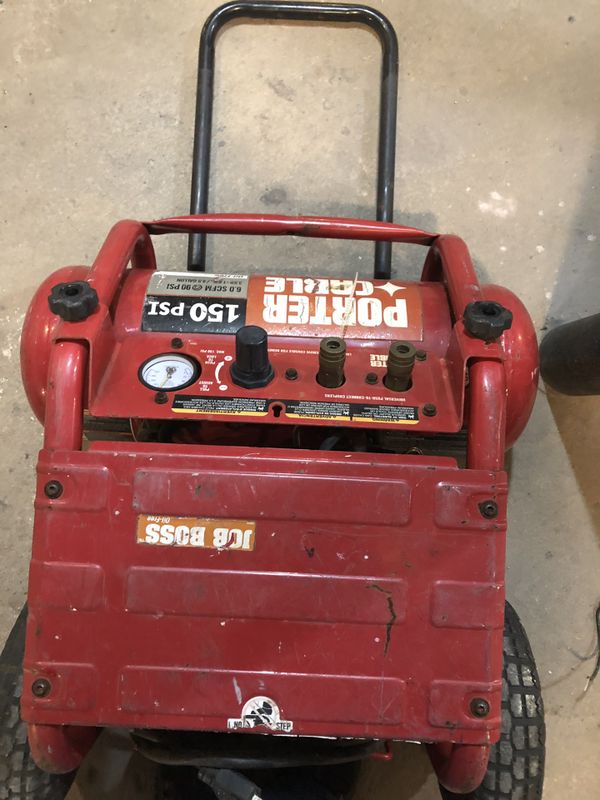 Porter cable Air compressor job boss for Sale in Salem, MA OfferUp