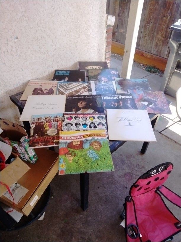 Vinyl Records Rare Albums Beatles, Rolling Stone, Santana