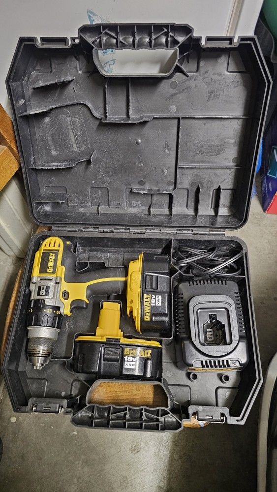 Dewalt 18v Drill And Case