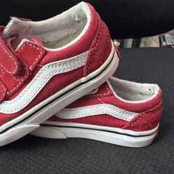 Vans Toddlers Size 7.5 