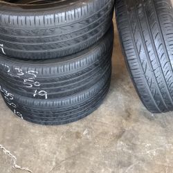 235/50/19 Used Tire For Sale