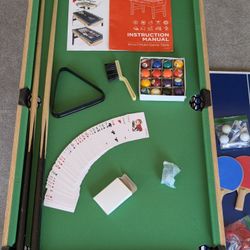 Multi-Game Table For Kids