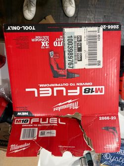 Open box new never used drywall screw gun