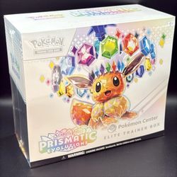 Pokemon center Prismatic Evolutions ETB