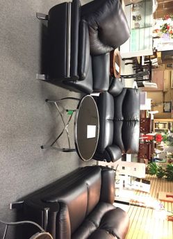 3 pcs Bonded leather Sofa set