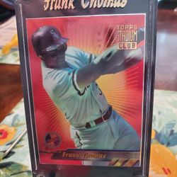 Frank Thomas 1994 Topps Stadium Club Members Only Finest Insert Baseball Card 
