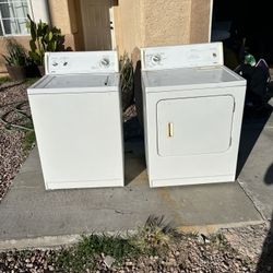 Washer And Dryer
