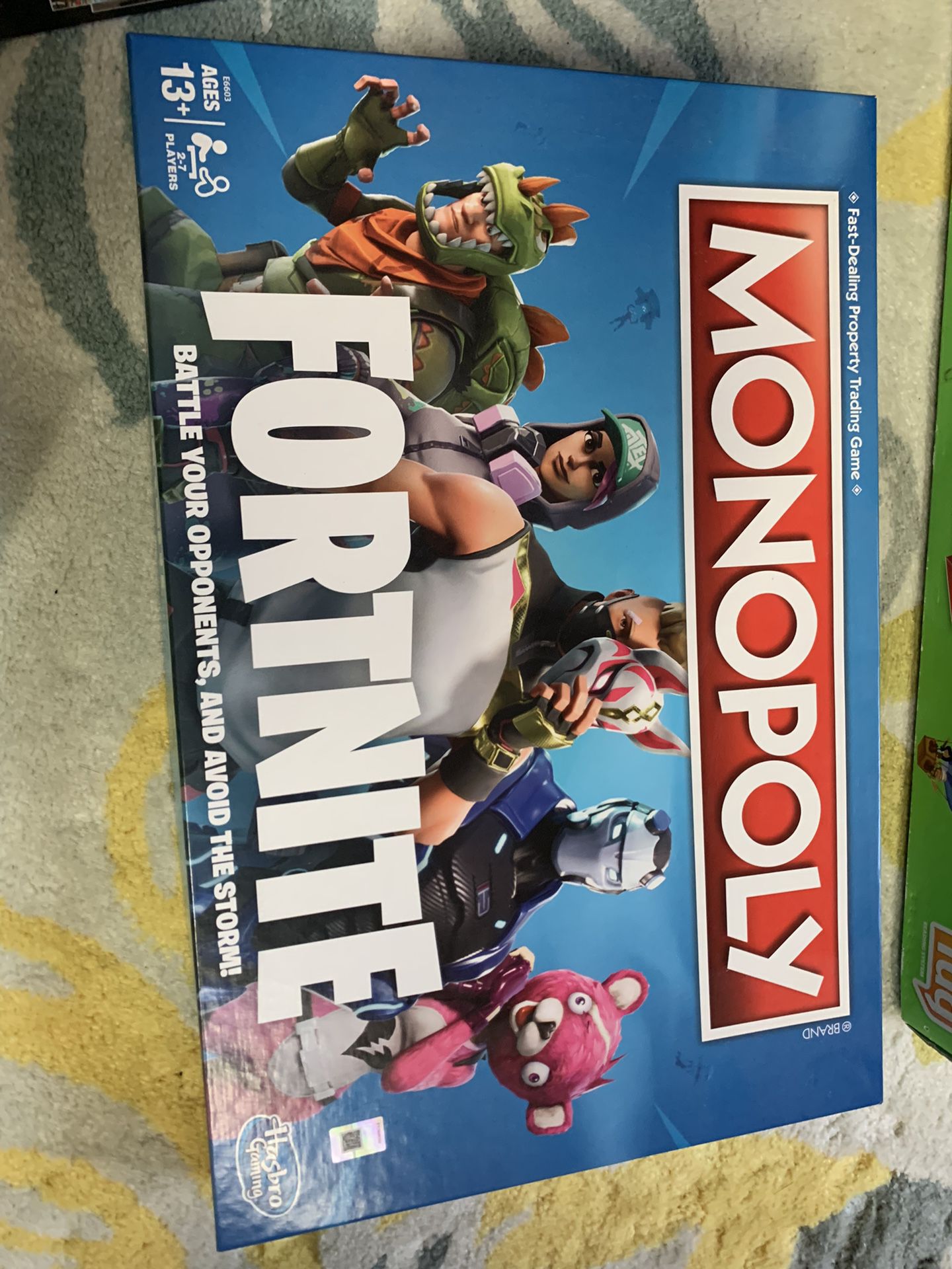 board Game Monopoly Fortnite -board game