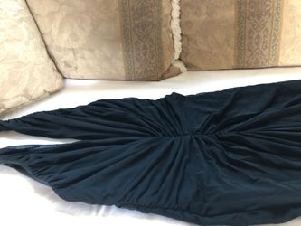 Black long party dress