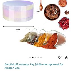 2.5 Inch Spice Grinder - Rainbow White