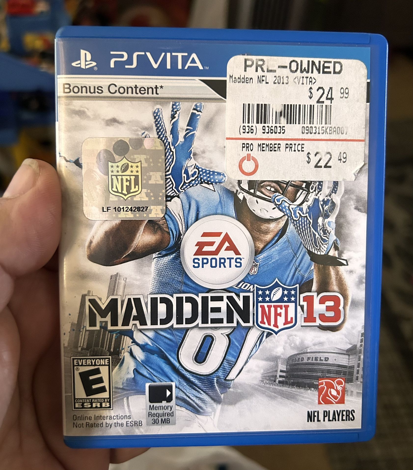 PS VITA MADDEN 13