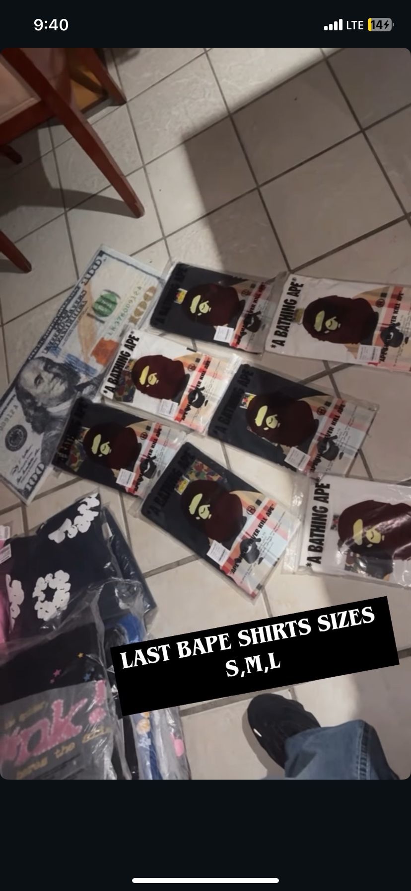 Bape Tees
