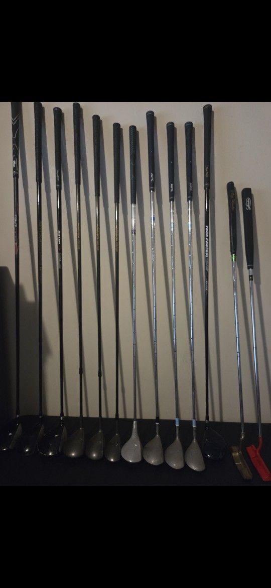 Golf Clubs- Driver & Putters- $10 Each