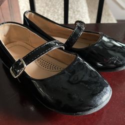 Utopia Black Mary Jane Dress Shoes Toddler SZ 7