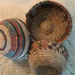 Vintage Baskets (set of 3)