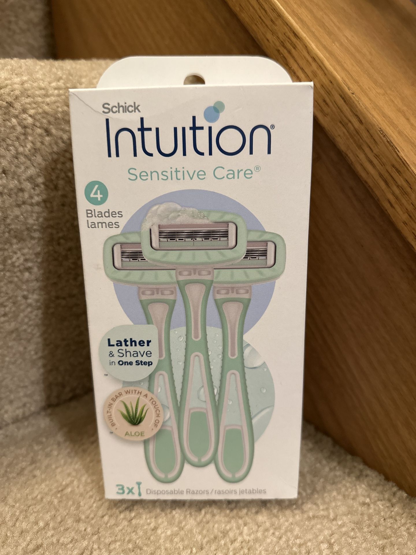 Schick Intuition Sensitive Care Razors new $7