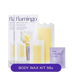 Flamingo Wax Strips for Body Hair Removal – 2 Pack - NEW