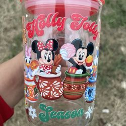 Mickey mouse Glass mug 