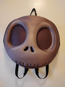Disney Nightmare Before Christmas 3D Jack Skellington Molded Backpack Hot Topic