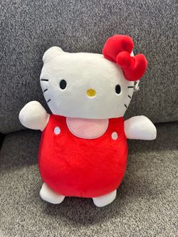 10-inch Squishmallows Sanrio Hello Kitty HugMees plush