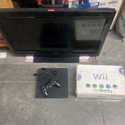 PS4, Wii and 32” Flat Panel
