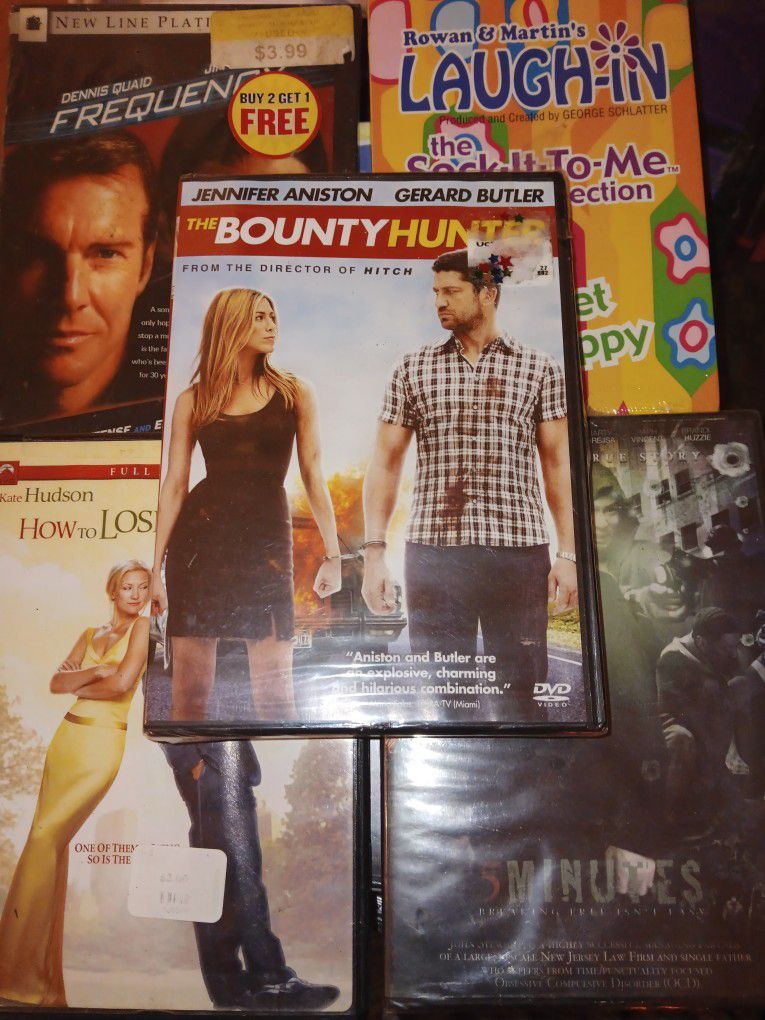 New THE BOUNTY HUNTER Sealed Dvd
