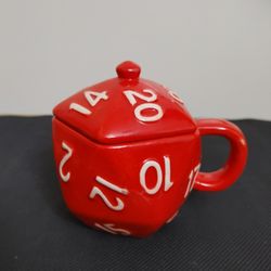 ThinkGeek D20 Mug And Lid