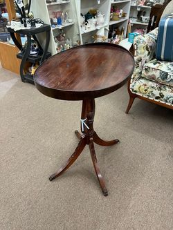 Antique Oval Mahogany Table