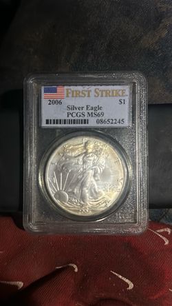 2006 American Silver Eagle PCGS MS69 First Strike
