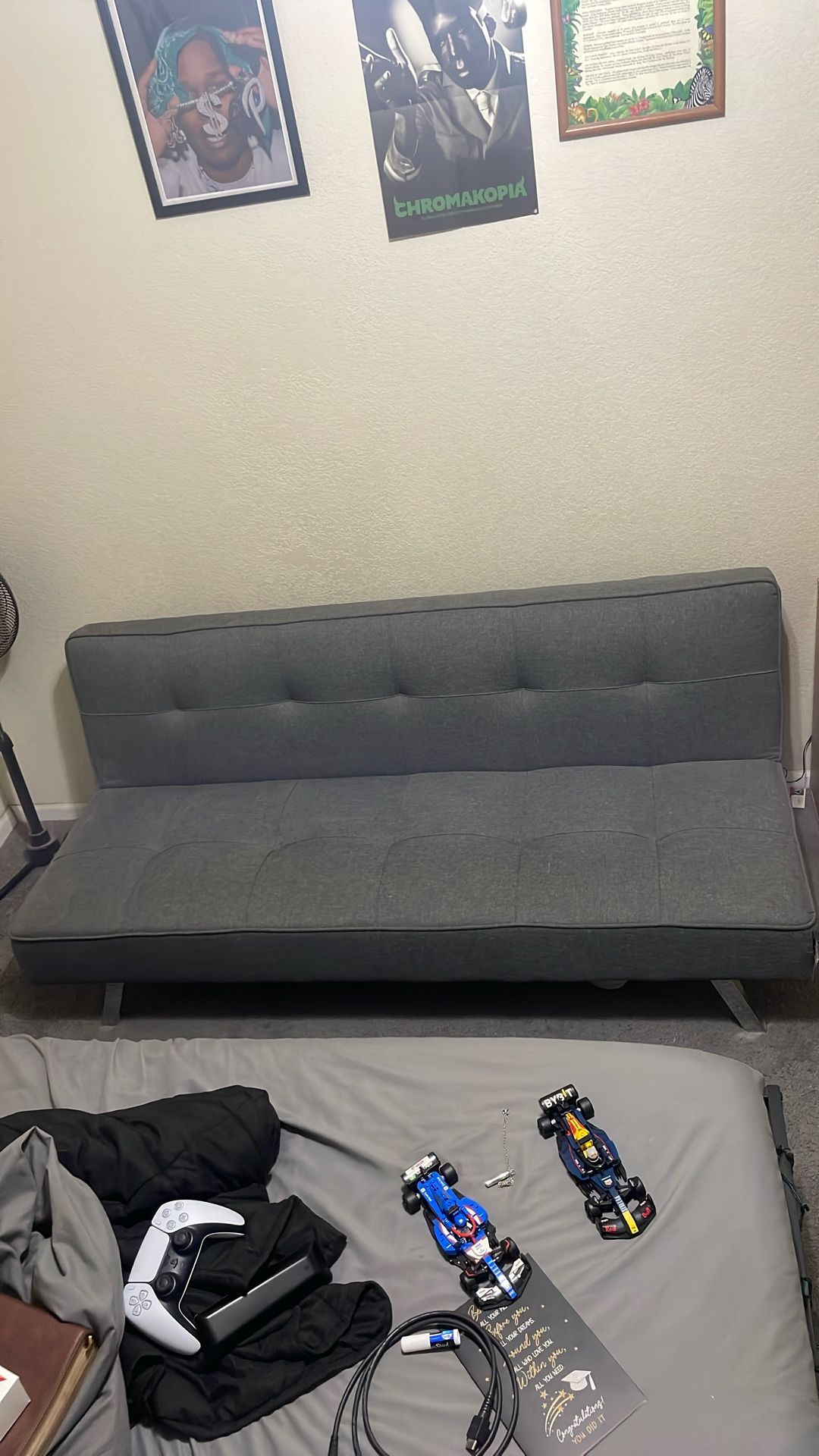 Grey Futon Couch