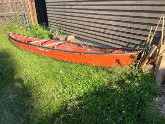 Red Colman Canoe