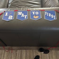 6month Bday Banner
