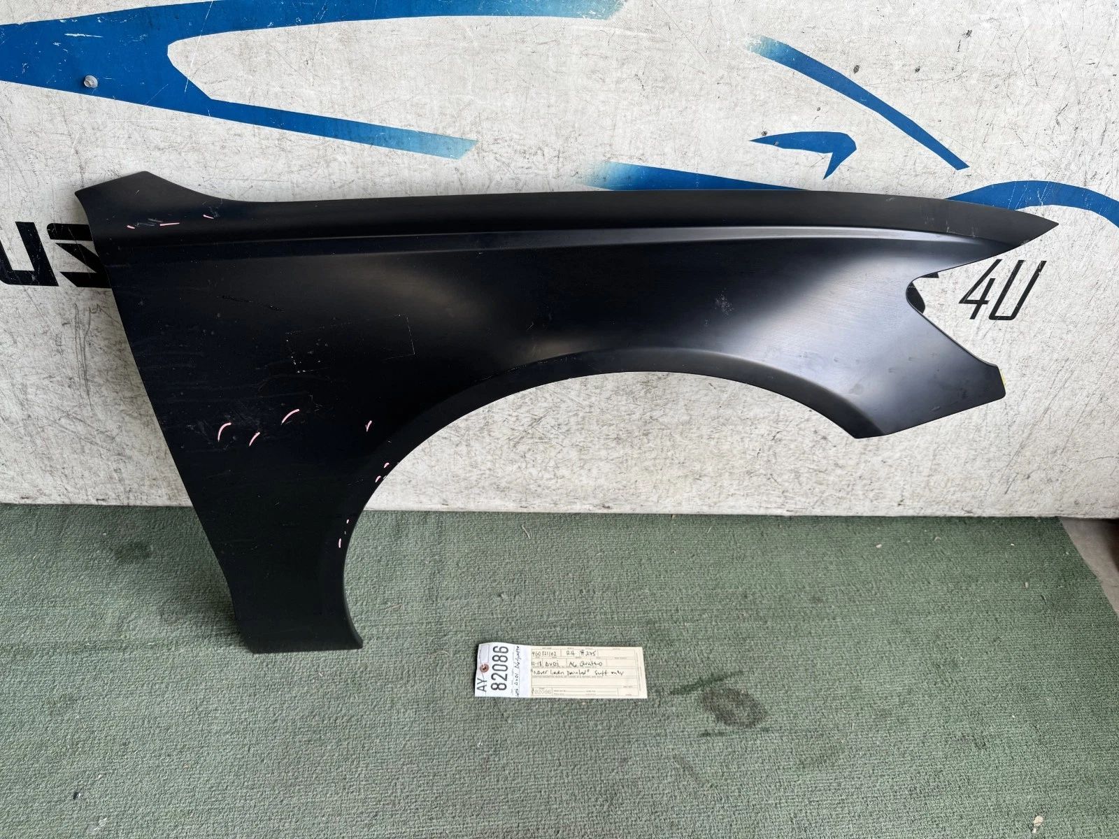 2012 - 2013 - 2014 - 2015 - 2017 - 2018 AUDI A6 QUATTRO RIGHT PASSENGER FENDER OEM AY82086