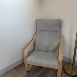 IKEA Accent Chair Wood Poang 