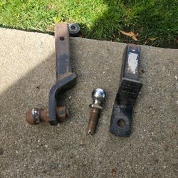 2 Trailer Hitch 5000lb 2" Receiver asking $30 for both.
