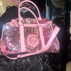 Y2K Pink Sparkly Dollskill  Bag 