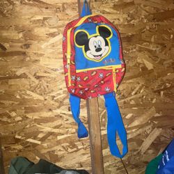 Toddler Mickey Mouse backpack