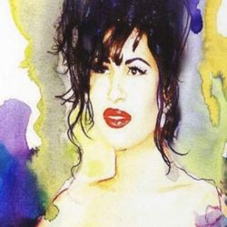 Selena Watercolor Canvas