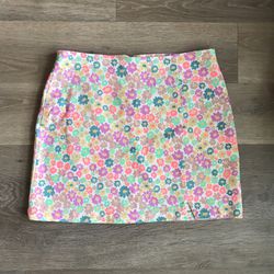 NEW Women Super Cute Flower Floral Mini Skirt