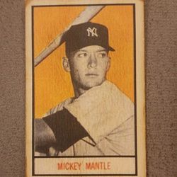 Mickey Mantle NY Yankees Baseball Card