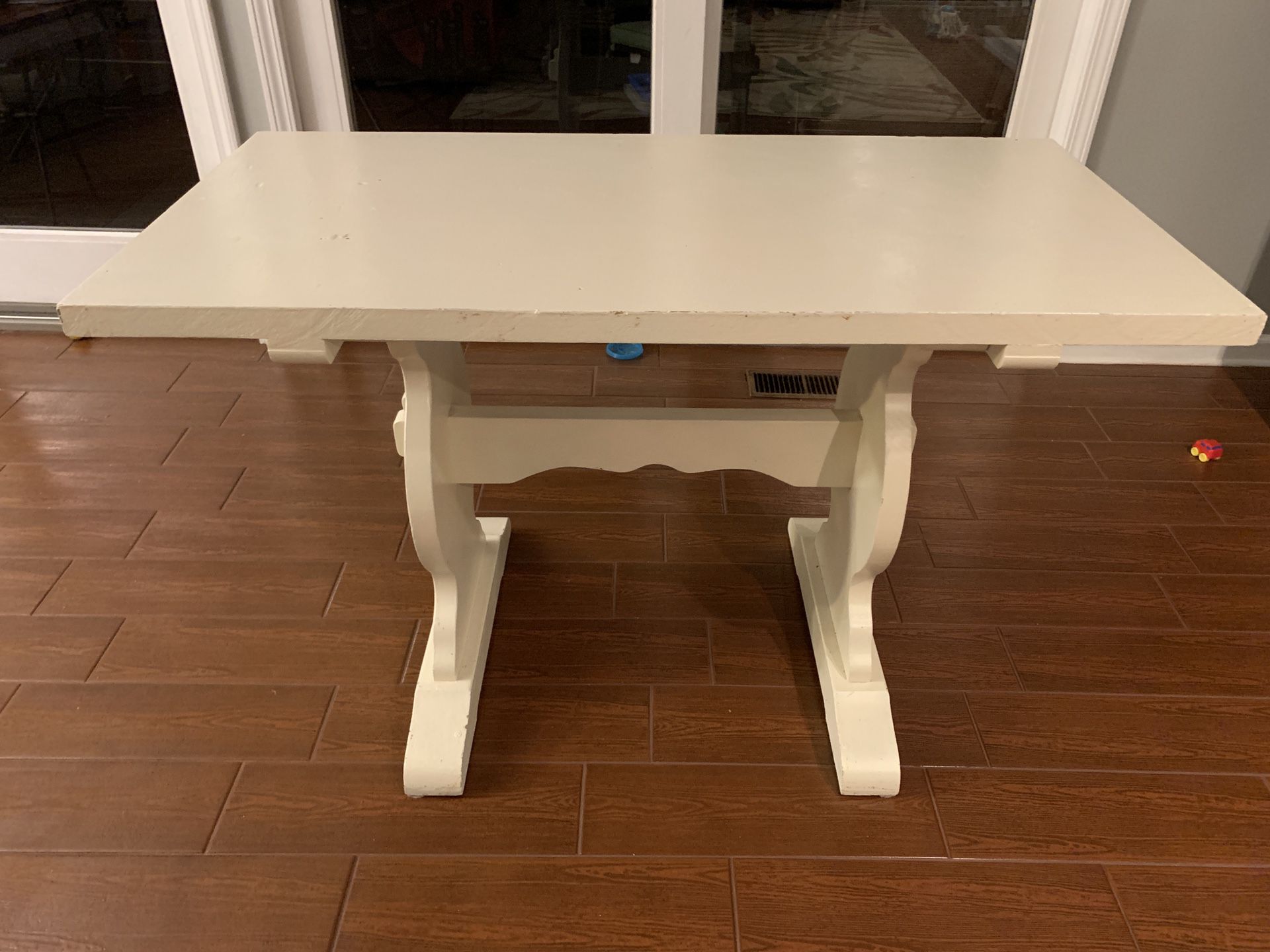 White Farmhouse Style Table or Desk
