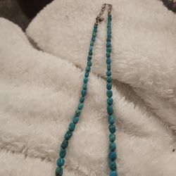 Jay King Sterling Silver Turquoise Hill Turquoise Bead 18" Necklace