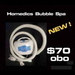 NEW - Homedics Massaging Bubble Bath Home Spa
