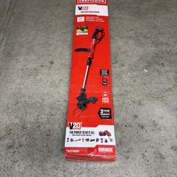 Craftsman V20 WEEDWACKER 13 inch String Trimmer Edger Like New In Box used 1 time