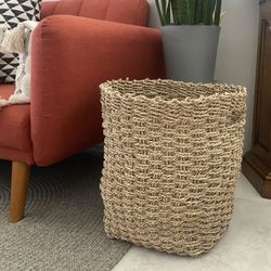 Woven Rope Boho Basket