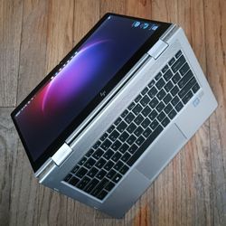 Touchscreen HP EliteBook X360 Laptop/Tablet Intel Core i7-8665u 32 GB RAM 512 GB SSD Webcam 1080P FHD LCD USB C Thunderbolt Port Wi-Fi & BT Wireless 