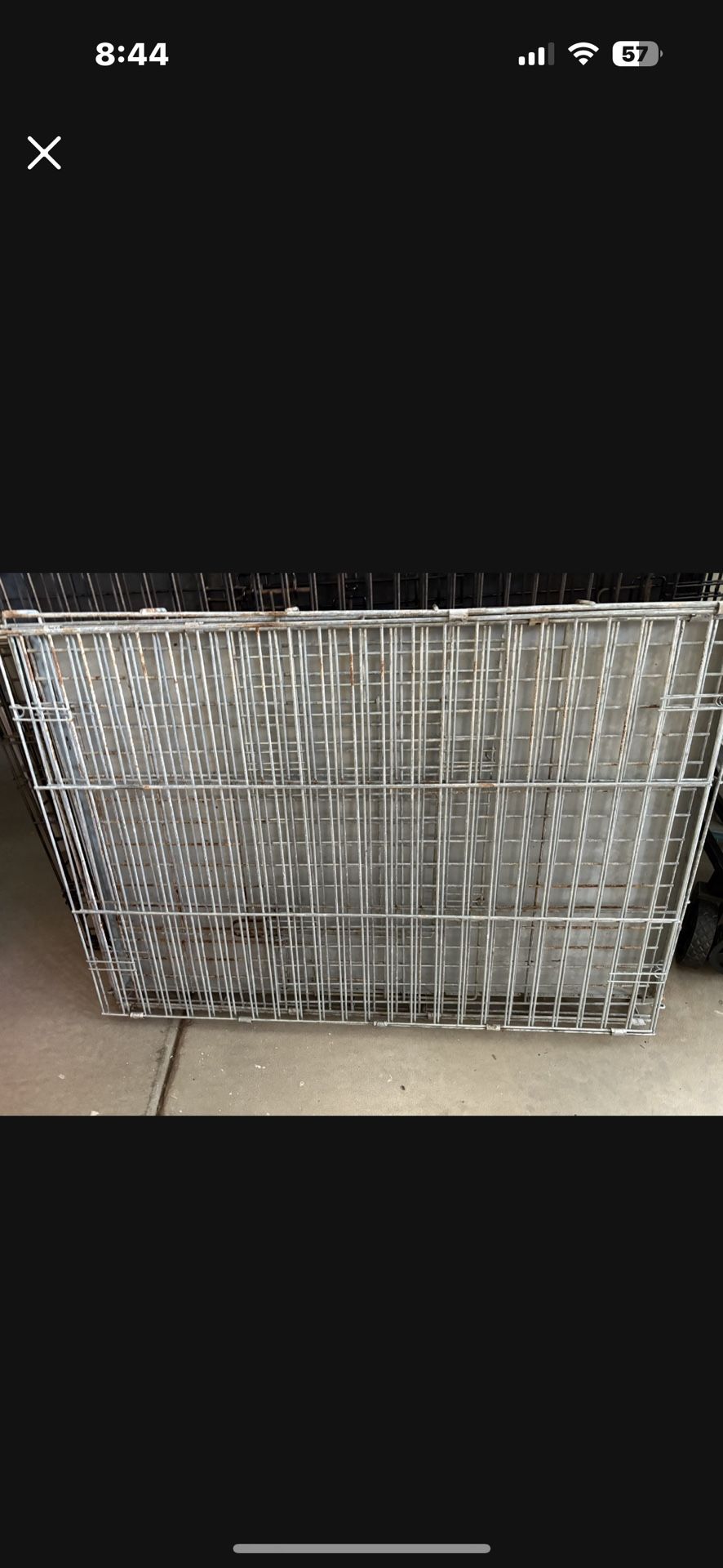 Large Dog Cage 37x26x24