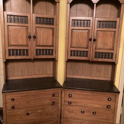 Kenlea Crafts  inc solid wood, hand-crafted dressers; six piece set
